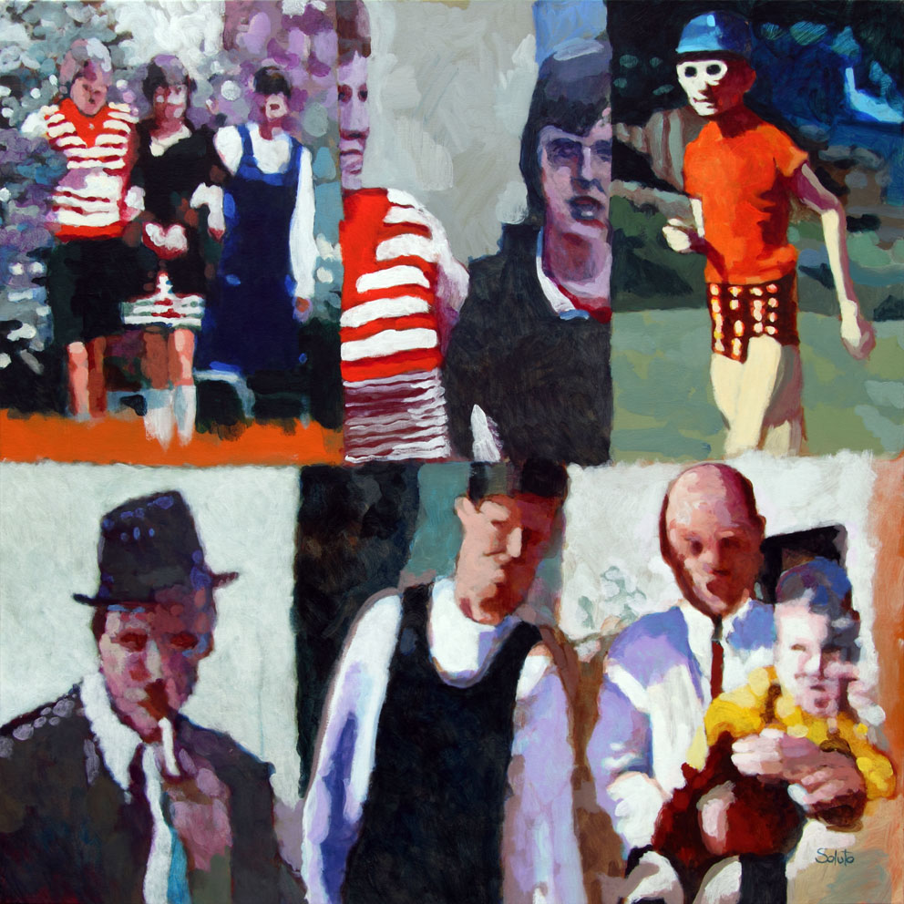 Soluto peinture dessin Regard Coupable Jean Roger Caussimon