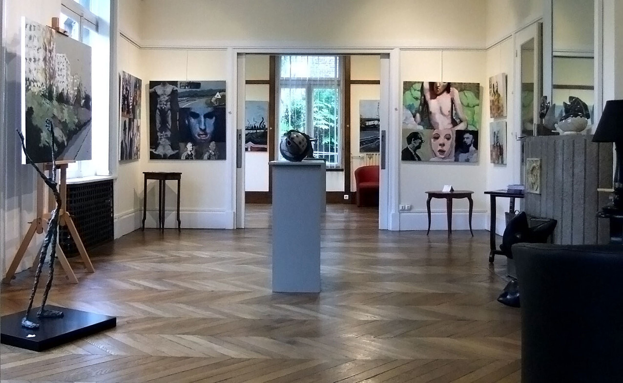 Soluto Villa Perrotte soiree accrochage exposition carpe diem peinture dessin