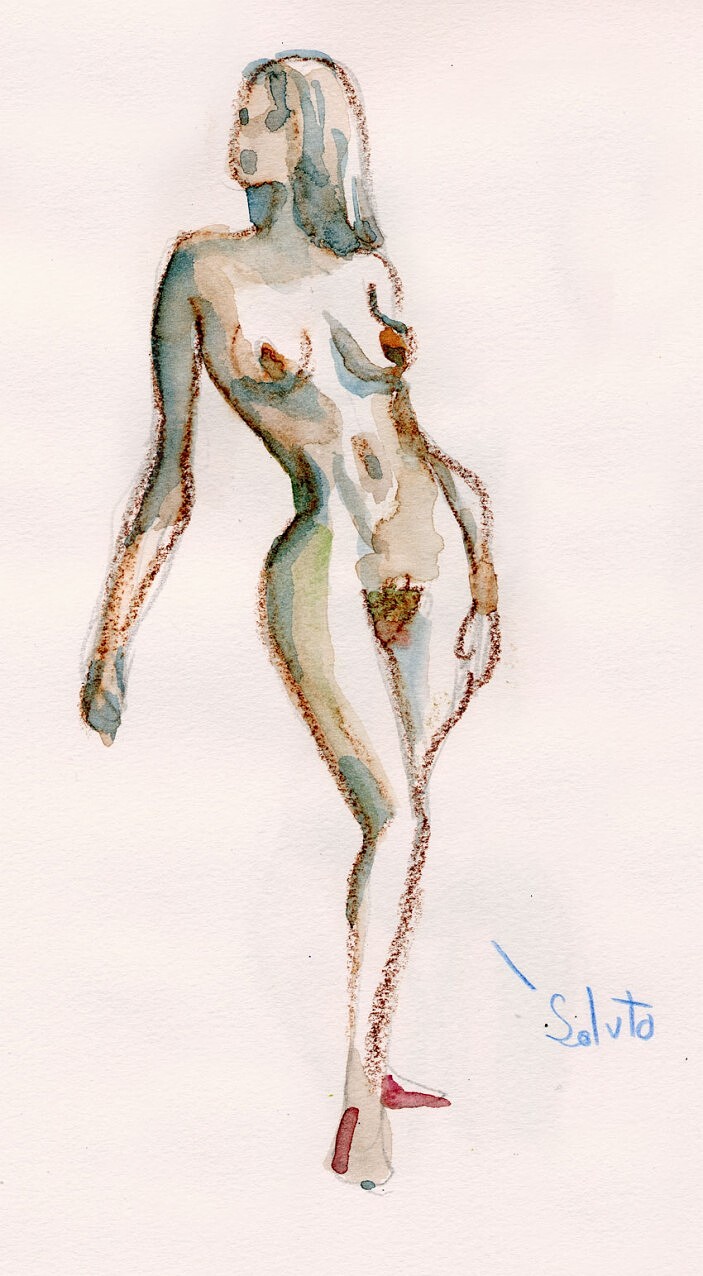 aquarelle portraits le havre soluto