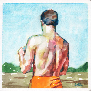 Aquarelle, 20 cm x 20 cm, 2026