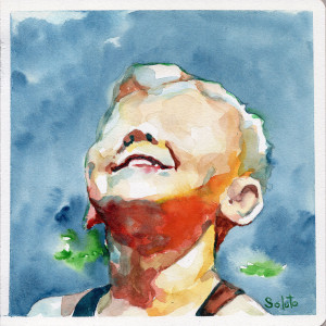 Aquarelle, 20 cm x 20 cm, 2026