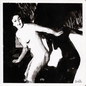 Lavis d'encre de Chine, 20 cm x 20 cm, 2026